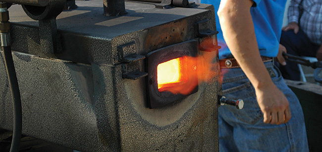 How to make forge burner